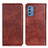 Leather Case Stands Flip Cover Holder N01P for Samsung Galaxy M52 5G