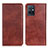 Leather Case Stands Flip Cover Holder N01P for Vivo Y30 5G