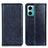 Leather Case Stands Flip Cover Holder N01P for Xiaomi Redmi 10 Prime Plus 5G Blue
