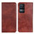 Leather Case Stands Flip Cover Holder N01P for Xiaomi Redmi K50 5G