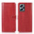 Leather Case Stands Flip Cover Holder N01P for Xiaomi Redmi Note 12 Turbo 5G Red