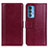 Leather Case Stands Flip Cover Holder N02P for Motorola Moto Edge S Pro 5G Red