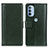 Leather Case Stands Flip Cover Holder N02P for Motorola Moto G31