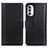 Leather Case Stands Flip Cover Holder N02P for Motorola MOTO G52