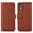 Leather Case Stands Flip Cover Holder N02P for Nokia C02