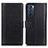 Leather Case Stands Flip Cover Holder N02P for Oppo Reno6 5G