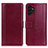 Leather Case Stands Flip Cover Holder N02P for Samsung Galaxy A13 4G Red