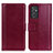 Leather Case Stands Flip Cover Holder N02P for Samsung Galaxy A15 4G Red