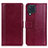 Leather Case Stands Flip Cover Holder N02P for Samsung Galaxy M32 4G