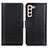 Leather Case Stands Flip Cover Holder N02P for Samsung Galaxy S21 FE 5G