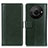 Leather Case Stands Flip Cover Holder N02P for Sharp Aquos R8 Pro Green