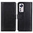 Leather Case Stands Flip Cover Holder N02P for Xiaomi Mi 12 Lite 5G Black