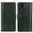 Leather Case Stands Flip Cover Holder N02P for Xiaomi POCO C31 Green