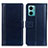 Leather Case Stands Flip Cover Holder N02P for Xiaomi Redmi 10 Prime Plus 5G Blue