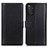 Leather Case Stands Flip Cover Holder N02P for Xiaomi Redmi Note 11 4G (2022)