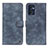 Leather Case Stands Flip Cover Holder N03P for OnePlus Nord CE 2 5G Blue