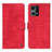 Leather Case Stands Flip Cover Holder N03P for Oppo F21 Pro 4G Red