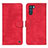 Leather Case Stands Flip Cover Holder N03P for Oppo K9 Pro 5G Red