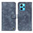 Leather Case Stands Flip Cover Holder N03P for Realme 9 Pro+ Plus 5G Blue