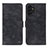 Leather Case Stands Flip Cover Holder N03P for Samsung Galaxy A13 4G Black