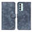 Leather Case Stands Flip Cover Holder N03P for Samsung Galaxy F13 4G Blue