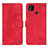 Leather Case Stands Flip Cover Holder N03P for Xiaomi POCO C3 Red