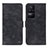 Leather Case Stands Flip Cover Holder N03P for Xiaomi Poco F4 5G Black