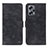 Leather Case Stands Flip Cover Holder N03P for Xiaomi Poco X4 GT 5G Black