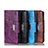 Leather Case Stands Flip Cover Holder N04P for Motorola Moto E32