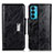 Leather Case Stands Flip Cover Holder N04P for Motorola Moto Edge 20 5G