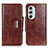 Leather Case Stands Flip Cover Holder N04P for Motorola Moto Edge X30 5G