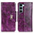 Leather Case Stands Flip Cover Holder N04P for Motorola Moto G200 5G