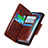 Leather Case Stands Flip Cover Holder N04P for Motorola Moto G200 5G