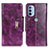 Leather Case Stands Flip Cover Holder N04P for Motorola Moto G31