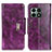 Leather Case Stands Flip Cover Holder N04P for OnePlus 10 Pro 5G Purple