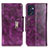 Leather Case Stands Flip Cover Holder N04P for OnePlus Nord CE 2 5G Purple