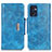 Leather Case Stands Flip Cover Holder N04P for OnePlus Nord CE 2 5G Sky Blue