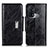 Leather Case Stands Flip Cover Holder N04P for Oppo Reno5 A