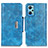 Leather Case Stands Flip Cover Holder N04P for Realme GT Neo 3T 5G Sky Blue