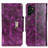 Leather Case Stands Flip Cover Holder N04P for Samsung Galaxy A13 4G Purple