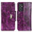 Leather Case Stands Flip Cover Holder N04P for Samsung Galaxy A25 5G Purple