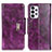 Leather Case Stands Flip Cover Holder N04P for Samsung Galaxy A33 5G Purple