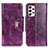 Leather Case Stands Flip Cover Holder N04P for Samsung Galaxy A53 5G Purple