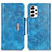 Leather Case Stands Flip Cover Holder N04P for Samsung Galaxy A53 5G Sky Blue