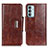 Leather Case Stands Flip Cover Holder N04P for Samsung Galaxy F23 5G