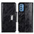 Leather Case Stands Flip Cover Holder N04P for Samsung Galaxy M52 5G