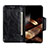 Leather Case Stands Flip Cover Holder N04P for Samsung Galaxy S24 5G