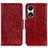 Leather Case Stands Flip Cover Holder N05P for Huawei Honor X5 Plus Red