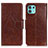 Leather Case Stands Flip Cover Holder N05P for Motorola Moto Edge 20 Lite 5G