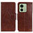 Leather Case Stands Flip Cover Holder N05P for Motorola Moto Edge (2023) 5G